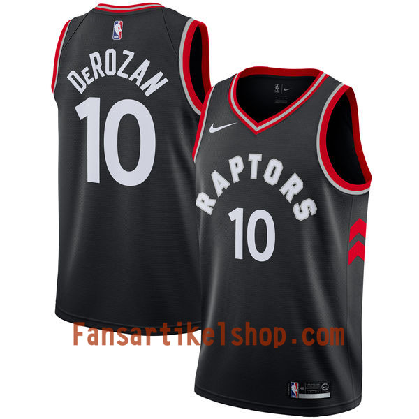 NBA Toronto Raptors Trikot DeMar DeRozan 10 Nike 2017-18 Schwarz Swingman - Herren NBA Toronto Raptors Trikot DeMar DeRozan 10 Nike 2017-18 Schwarz Swingman - Herren